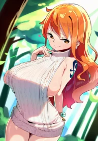 Nami Have Fun With Luffy