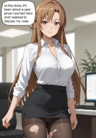 Asuna is Your Secretary, and She Wants a Raise. Office girl