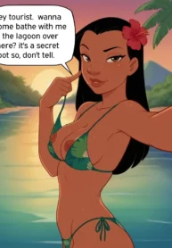 Lilo & Stitch Nani Fucks a Tourist