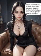 Wednesday Wants to Try Sex